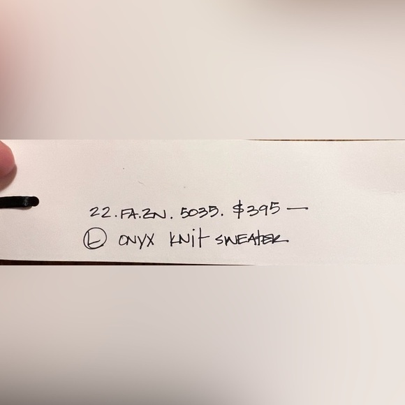ZONDA Nellis Onyx black knit sweater - Picture 8 of 10